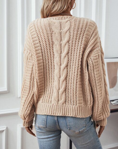 Pull Catalina beige