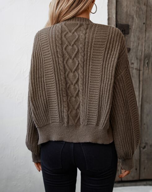 Cardigan Celeste camel