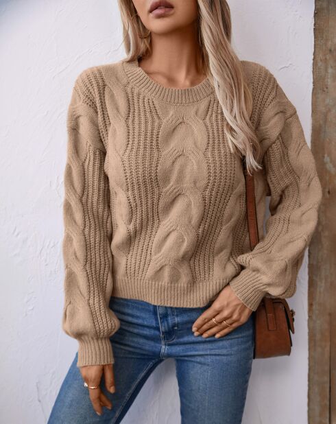 Pull Chana beige