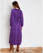 Robe Midi Phily violette