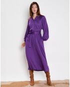 Robe Midi Phily violette