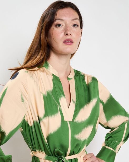 Abito corto Green Flore