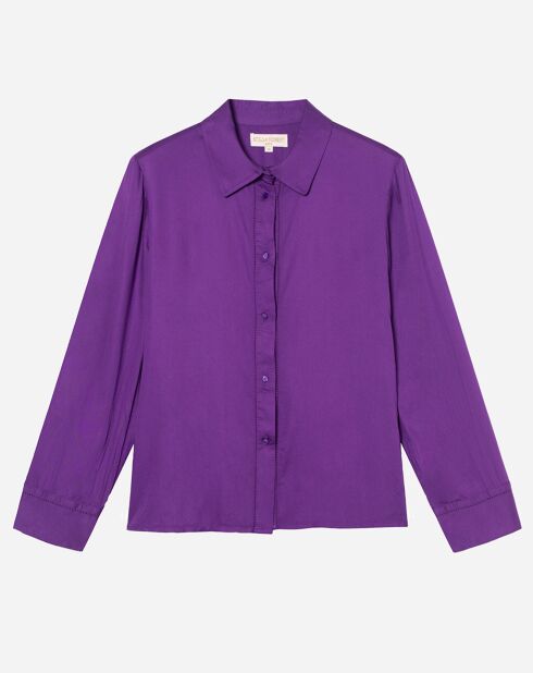 Chemise Evasée Phily violette