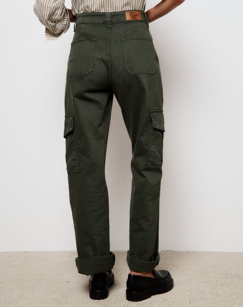 Pantalon Cargo Denise kaki