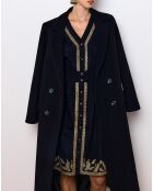 Robe courte Loubna noire