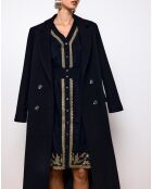 Robe courte Loubna noire