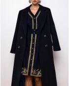 Robe courte Loubna noire