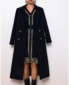 Robe courte Loubna noire