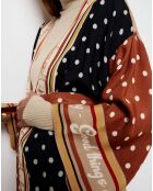 Kimono long Azulea carbone