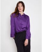 Chemise Evasée Phily violette