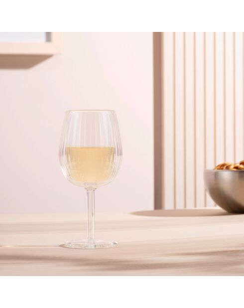 2 Verres à vin blanc double paroi -  0.2 L