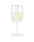 2 Verres à vin blanc double paroi -  0.2 L