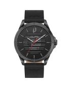 Montre Homme en Cuir noire