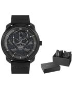 Montre Homme en Cuir noire