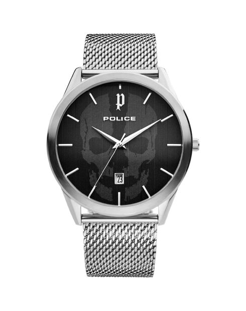 Montre Homme en Acier argentée