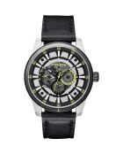 Montre Homme en Cuir noire