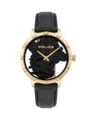 Montre Femme en Cuir noire