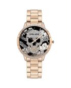 Montre Femme en Acier rose doré