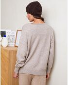 Pull Louise taupe