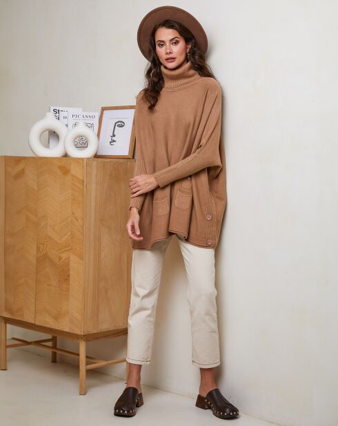 Pull Ambre camel