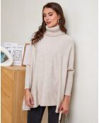 Pull Ambre taupe