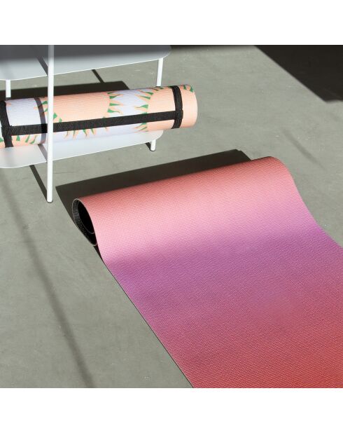 Tapis de yoga balasana multicolore - 173x0.5x61 cm