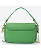 Sac à main en Cuir Clara vert - 19x6x12