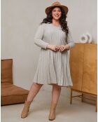 Robe Ambre beige