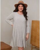 Robe Ambre beige