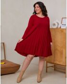 Robe Ambre rouge