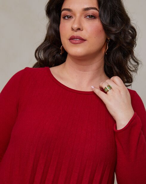 Robe Ambre rouge