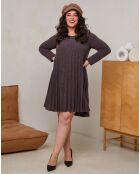 Robe Jade taupe