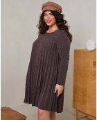 Robe Jade taupe