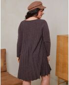 Robe Jade taupe