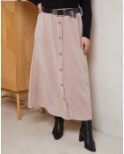 Jupe Rose beige
