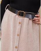 Jupe Rose beige
