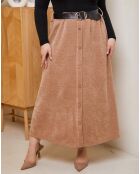 Jupe Rose camel