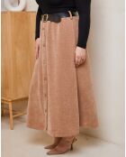 Jupe Rose camel