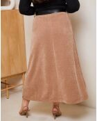 Jupe Rose camel