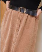 Jupe Rose camel