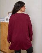 Top Aya rouge bordeaux