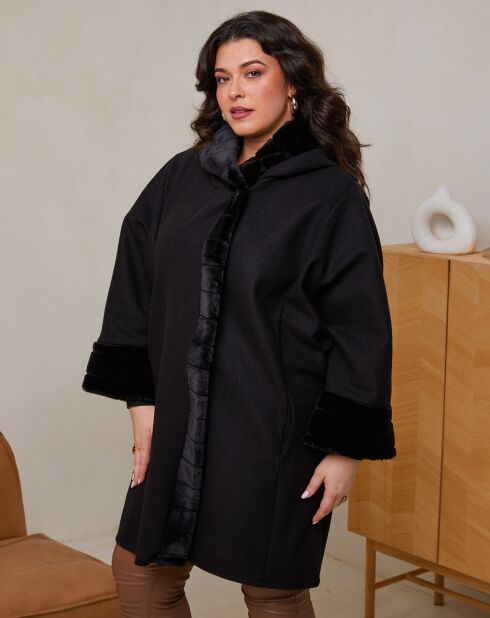 Manteau Lyna noir