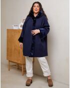 Manteau Louna bleu marine