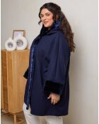 Manteau Louna bleu marine