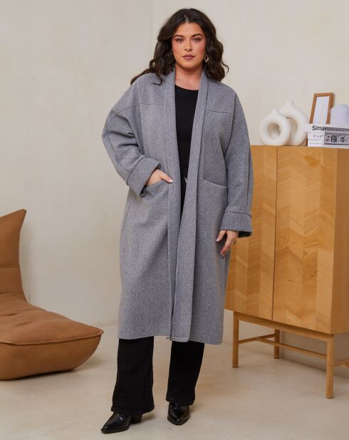 Manteau Lyna gris