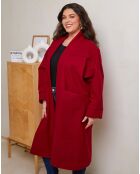 Manteau Sarah rouge