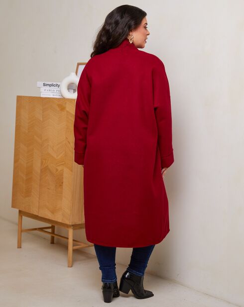 Manteau Sarah rouge