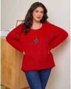 Pull Apolline rouge