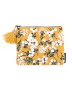 Pochette fleur jaune - 20x26x1.5 cm