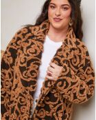 Manteau Charlie marron